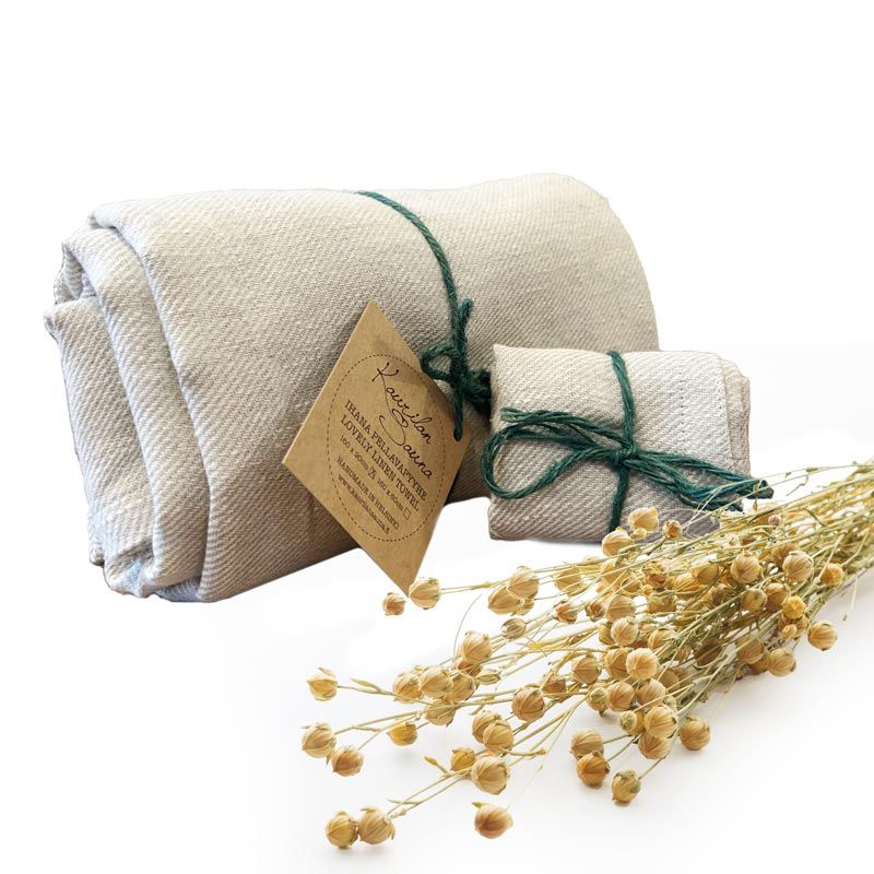 Pehmeä Pellava -lahjapaketti Lahjapaketit Kaurilan Sauna 