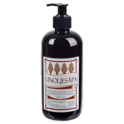 Pellavansiemenöljy käsisaippua 500ml Saippuat Grunne Produktion 