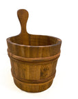 Puukiulu tervattu 7 litraa Wooden pails E.Strauss 