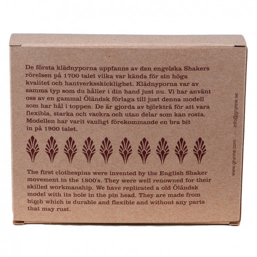 Pyykkipojat 10 kpl Pyykkipojat Grunne Produktion 