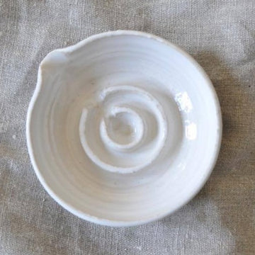 Saippua-alusta valkoinen Ceramics Tuias 