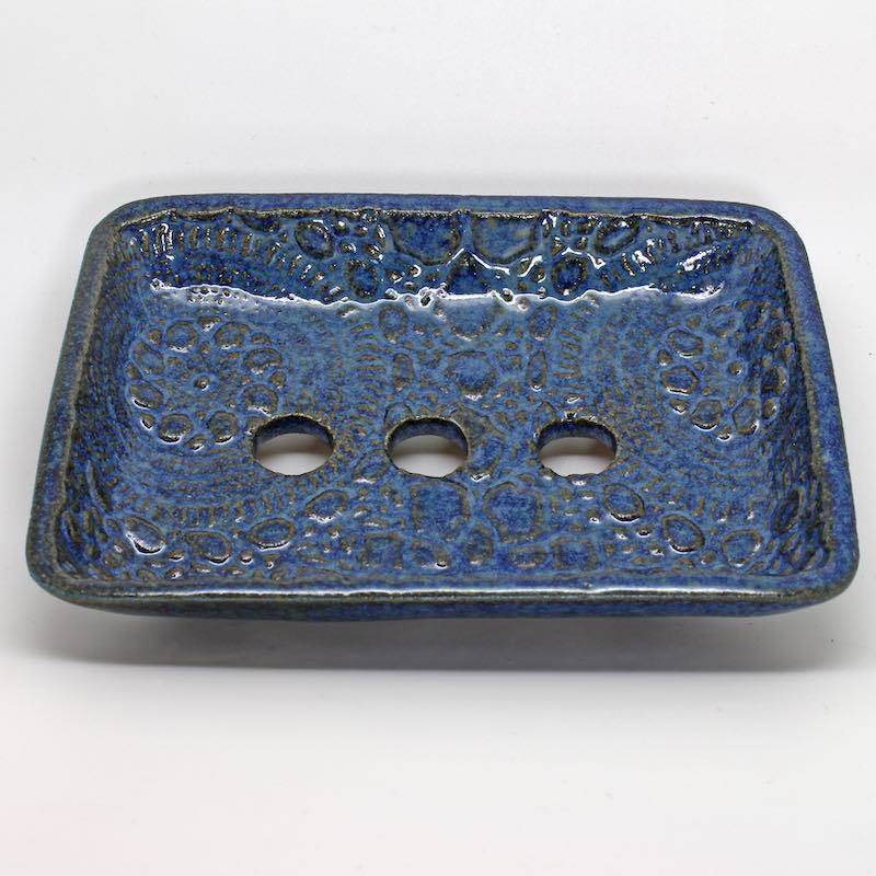 Saippuakuppi sininen Ceramics Punainen Ruukku 