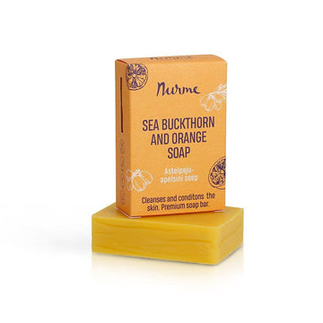 Sea Buckthorn & Orange -tyrni-appelsiinipalasaippua 100 g Soap Nurme 